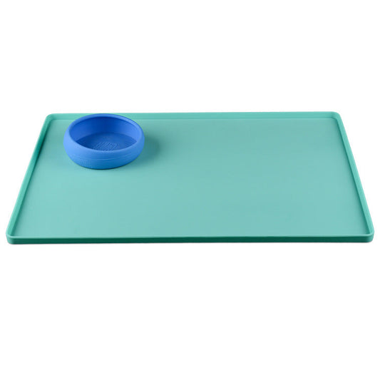 KFX-8713405 Portable Foldable Silicone Pet Pad for Cars - 40x30cm Solid Design