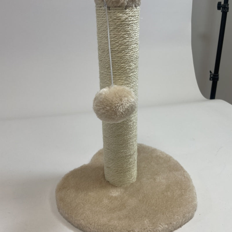 KFX-8720573 Cat Climbing Tower in Beige with Multi-Level Design and Scratch Posts