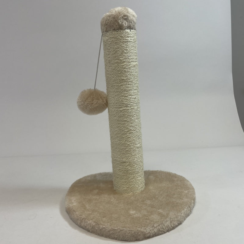 KFX-8720573 Cat Climbing Tower in Beige with Multi-Level Design and Scratch Posts