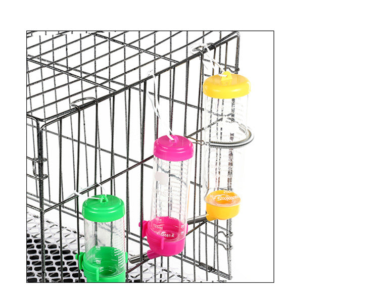 KFX-8723133 Compact External Water Bottle for Small Pets - 80ML, 125ML, 250ML in Colorful Options