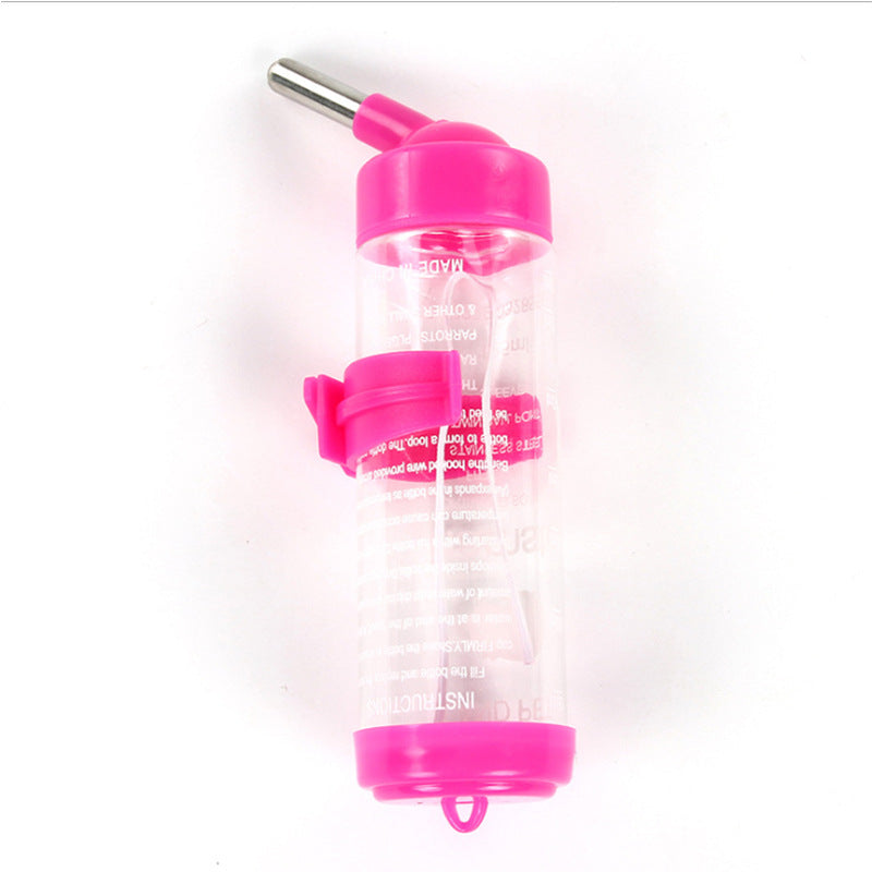 KFX-8723133 Compact External Water Bottle for Small Pets - 80ML, 125ML, 250ML in Colorful Options