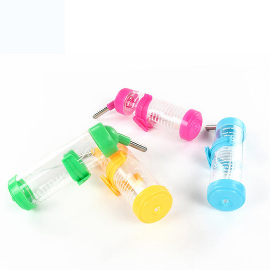 KFX-8723133 Compact External Water Bottle for Small Pets - 80ML, 125ML, 250ML in Colorful Options