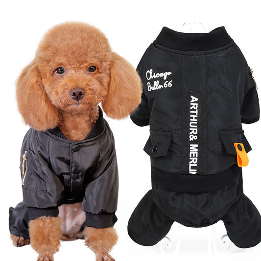 KFX-8731197 Autumn Puppy Dog Clothes for Small to Large Breeds, Multi-Size Options Available