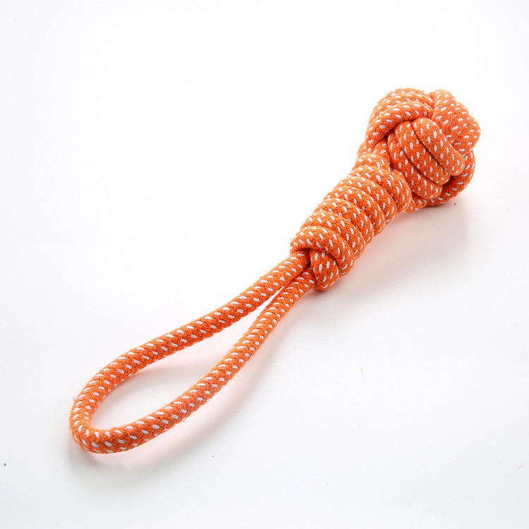 KFX-8731453 Durable Cotton Rope Dog Toy for Interactive Play and Dental Care