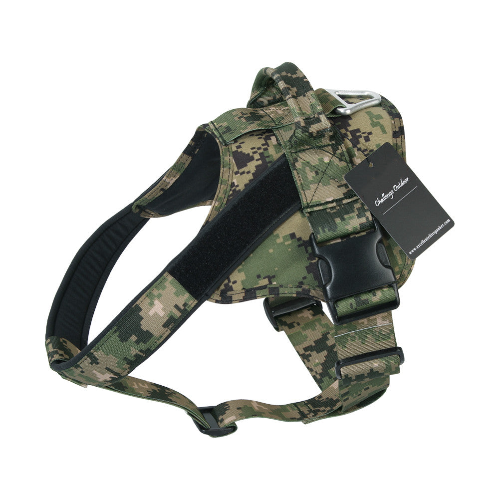 KFX-8732605 Adjustable Non-Tension Dog Harness Vest - Customized Nylon, Padded, All Seasons, Sizes XS-XL