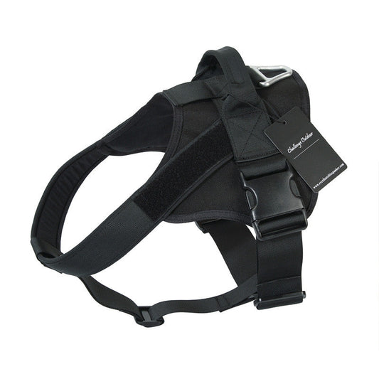 KFX-8732605 Adjustable Non-Tension Dog Harness Vest - Customized Nylon, Padded, All Seasons, Sizes XS-XL