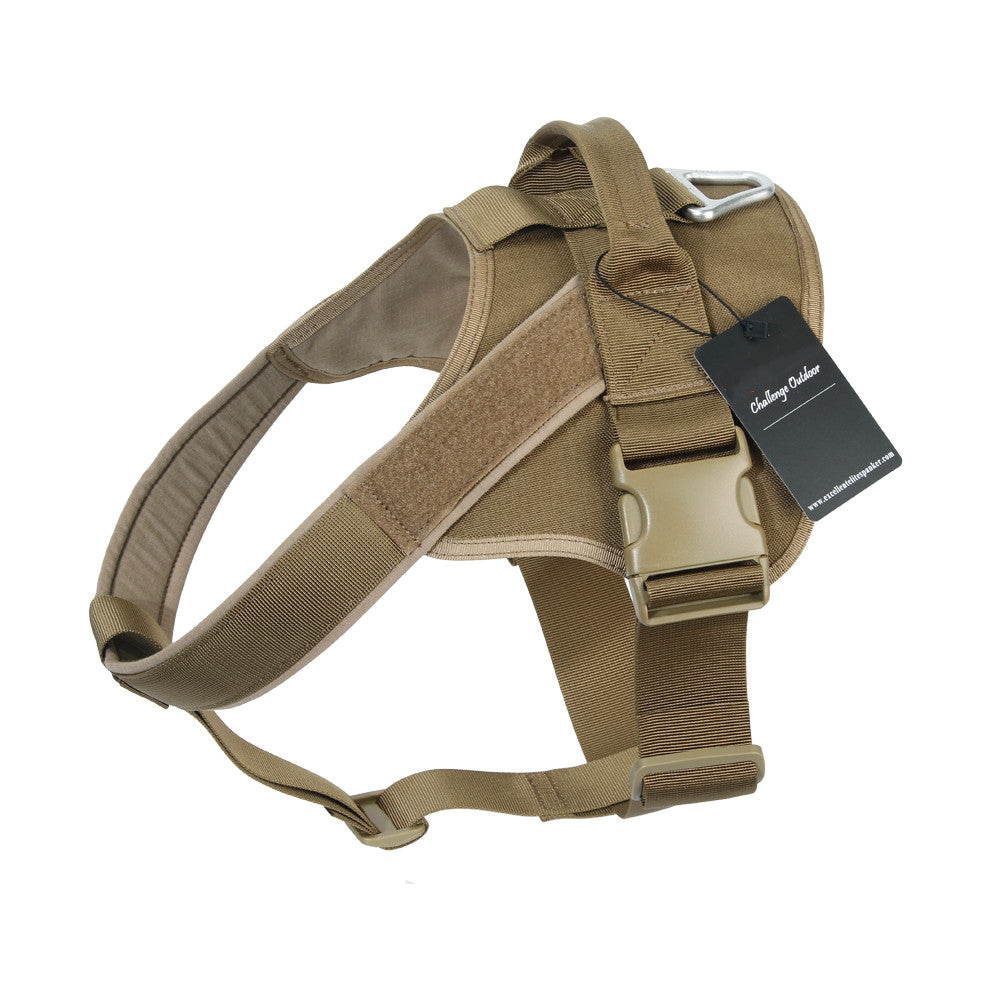 KFX-8732605 Adjustable Non-Tension Dog Harness Vest - Customized Nylon, Padded, All Seasons, Sizes XS-XL