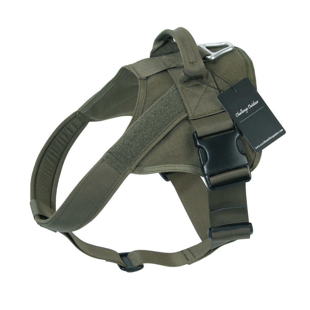 KFX-8732605 Adjustable Non-Tension Dog Harness Vest - Customized Nylon, Padded, All Seasons, Sizes XS-XL