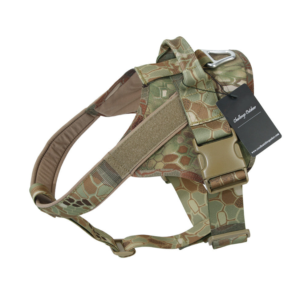KFX-8732605 Adjustable Non-Tension Dog Harness Vest - Customized Nylon, Padded, All Seasons, Sizes XS-XL
