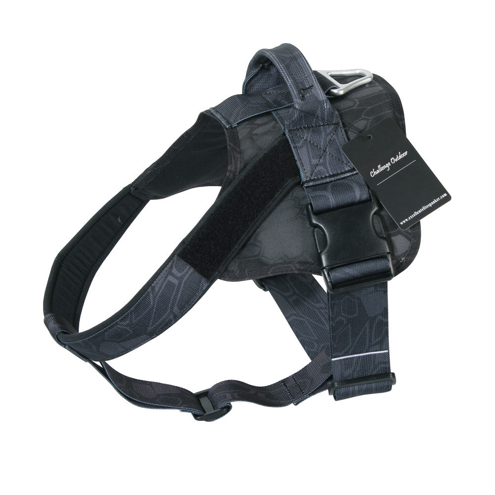 KFX-8732605 Adjustable Non-Tension Dog Harness Vest - Customized Nylon, Padded, All Seasons, Sizes XS-XL