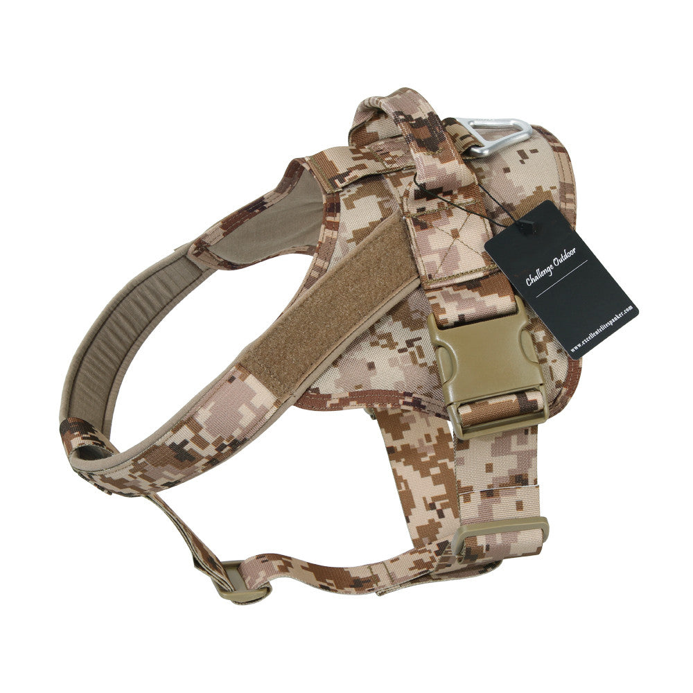 KFX-8732605 Adjustable Non-Tension Dog Harness Vest - Customized Nylon, Padded, All Seasons, Sizes XS-XL