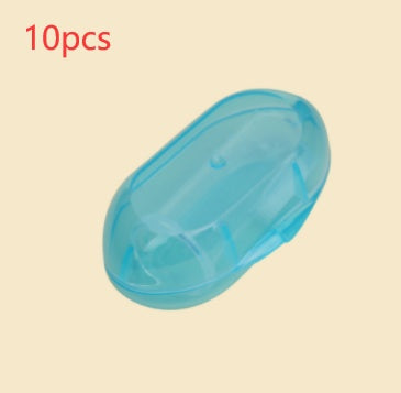 KFX-8757693 Super Soft Silicone Finger Toothbrush for Newborn Oral Care