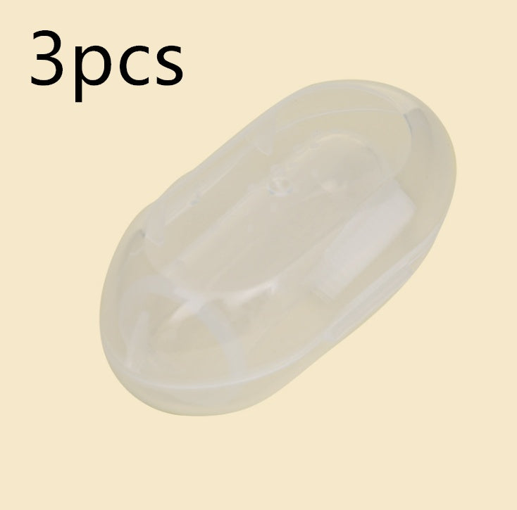 KFX-8757693 Super Soft Silicone Finger Toothbrush for Newborn Oral Care
