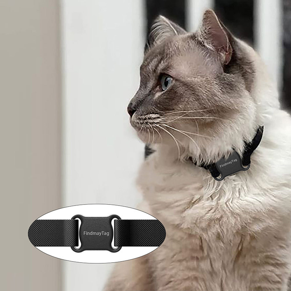 KFX-8757821 Smart GPS Locator for Pets - Lightweight ABS Tracker for Dogs and Cats, Collar Compatible, Compact Design