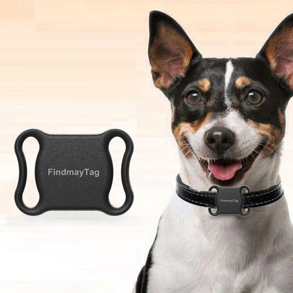 KFX-8757821 Smart GPS Locator for Pets - Lightweight ABS Tracker for Dogs and Cats, Collar Compatible, Compact Design