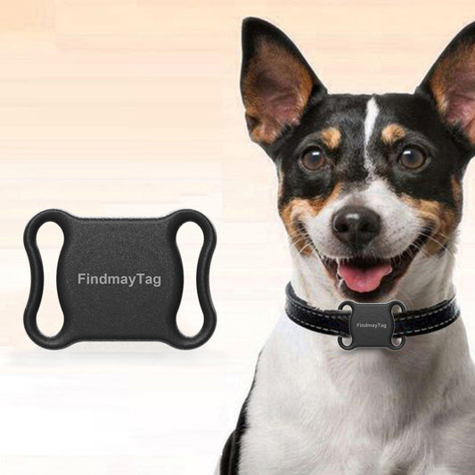 KFX-8757821 Smart GPS Locator for Pets - Lightweight ABS Tracker for Dogs and Cats, Collar Compatible, Compact Design