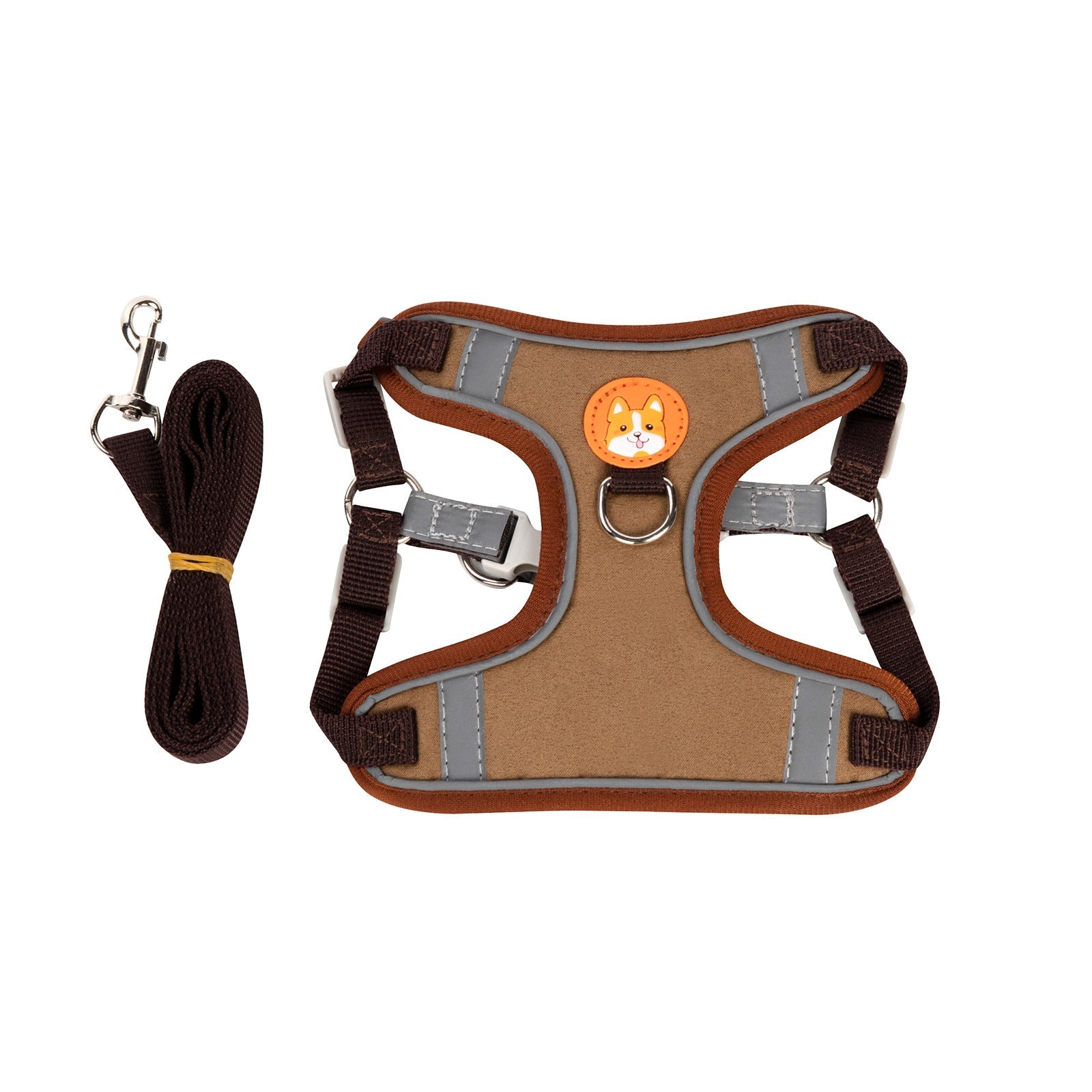 KFX-8759101 Adjustable Anti-Breaking Dog Harness with Haulage Rope - Available in Multiple Colors