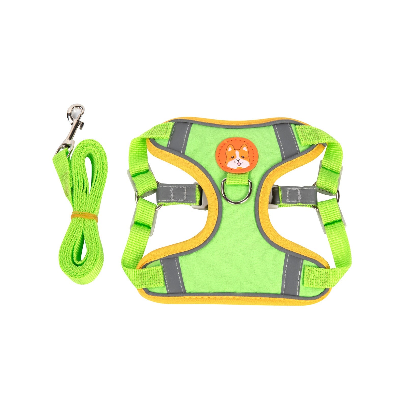 KFX-8759101 Adjustable Anti-Breaking Dog Harness with Haulage Rope - Available in Multiple Colors