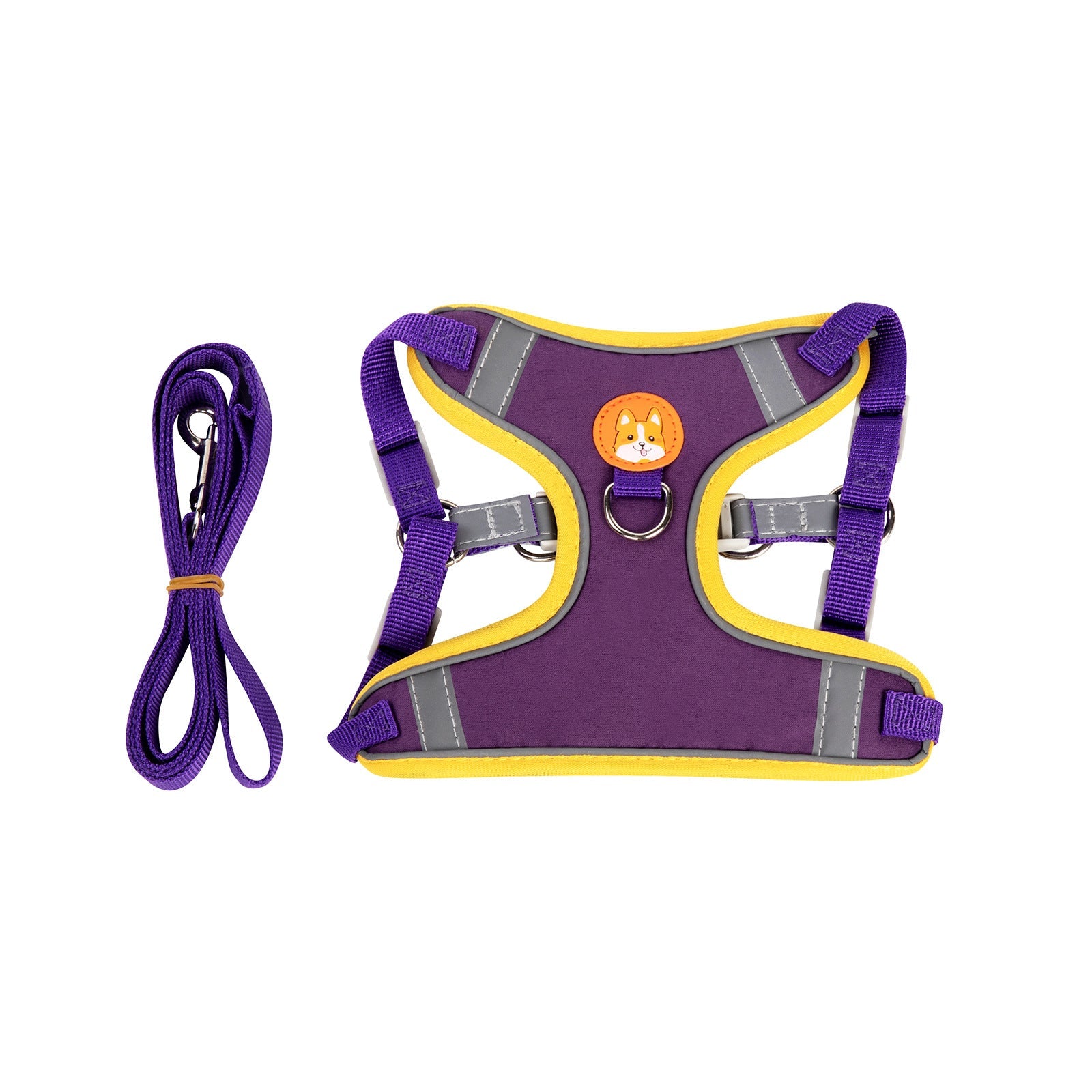 KFX-8759101 Adjustable Anti-Breaking Dog Harness with Haulage Rope - Available in Multiple Colors