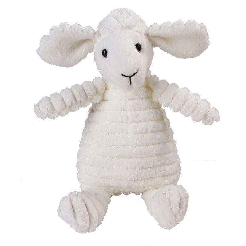 KFX-8765245 Plush Squeaky Chew Toy for Small to Medium Dogs, Interactive and Dental Care
