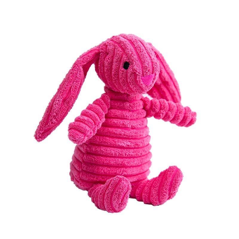 KFX-8765245 Plush Squeaky Chew Toy for Small to Medium Dogs, Interactive and Dental Care