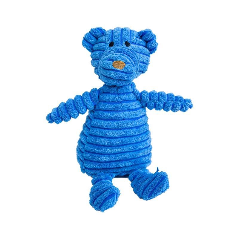 KFX-8765245 Plush Squeaky Chew Toy for Small to Medium Dogs, Interactive and Dental Care