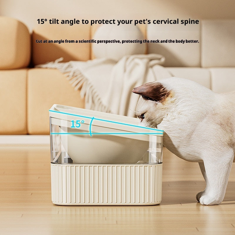 KFX-8765757 Large-Capacity Cat Water Dispenser with Automatic Filtration and Circulation System