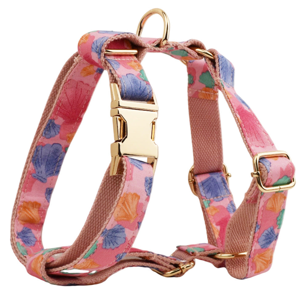 KFX-8767549 Pet Collar and Leash Set with Bow and Vest - 4-Piece Accessories