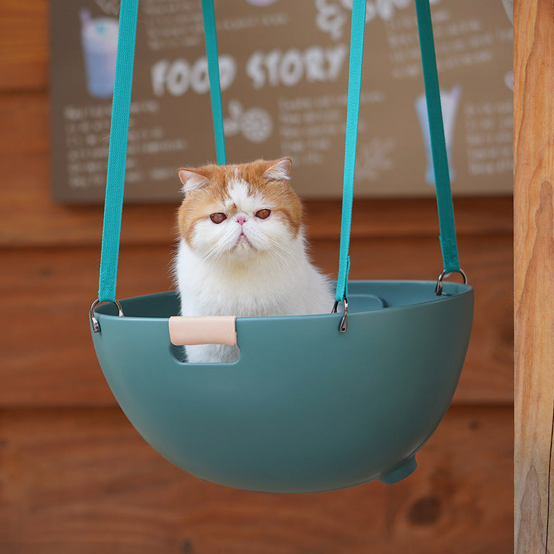 KFX-8769981 Cozy Cat Nest for Small Pets in Comfortable Bean Paste Colors