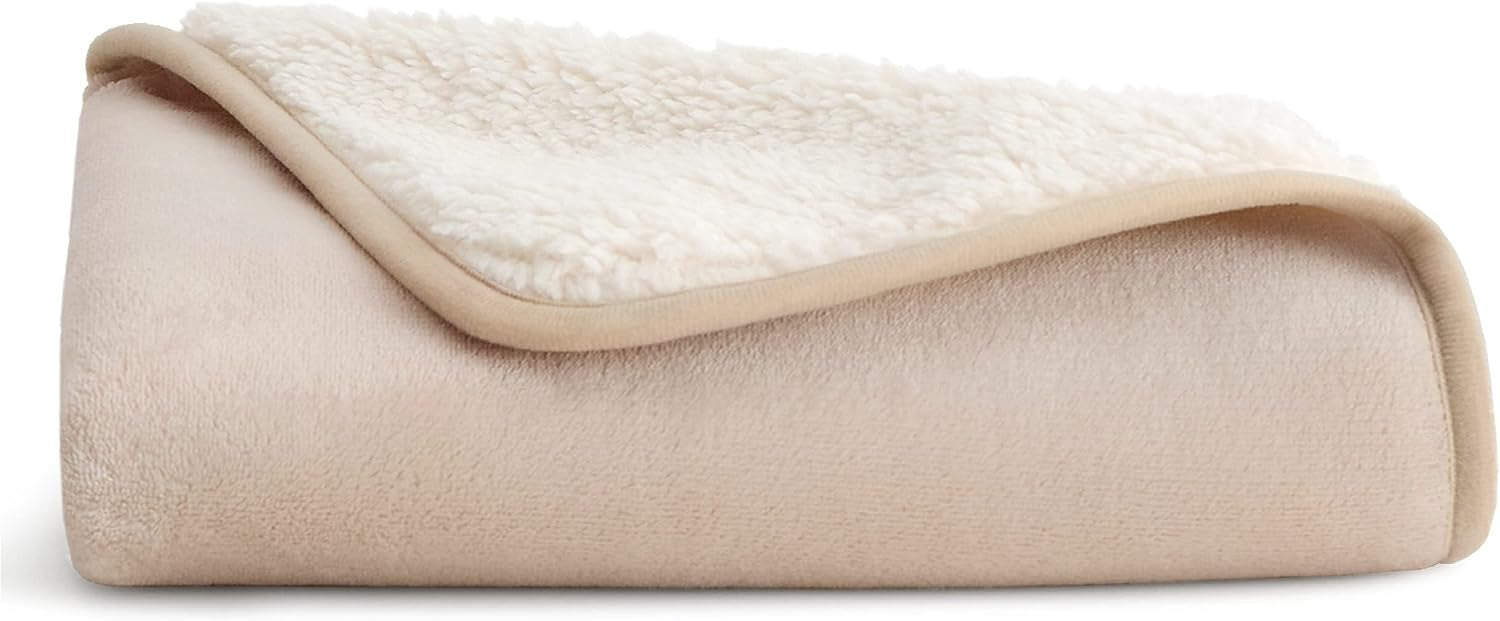 KFX-8773181 Waterproof Flannel Sherpa Dog Blanket & Cat Mat in Various Sizes and Colors