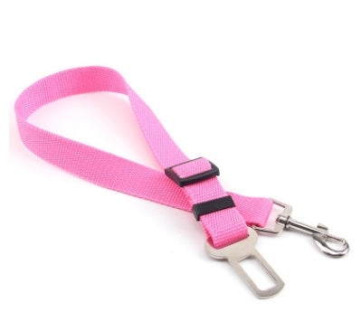 KFX-8773949 Adjustable Polyester Dog Seatbelt Leash for Safe Car Travel