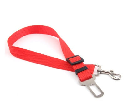 KFX-8773949 Adjustable Polyester Dog Seatbelt Leash for Safe Car Travel