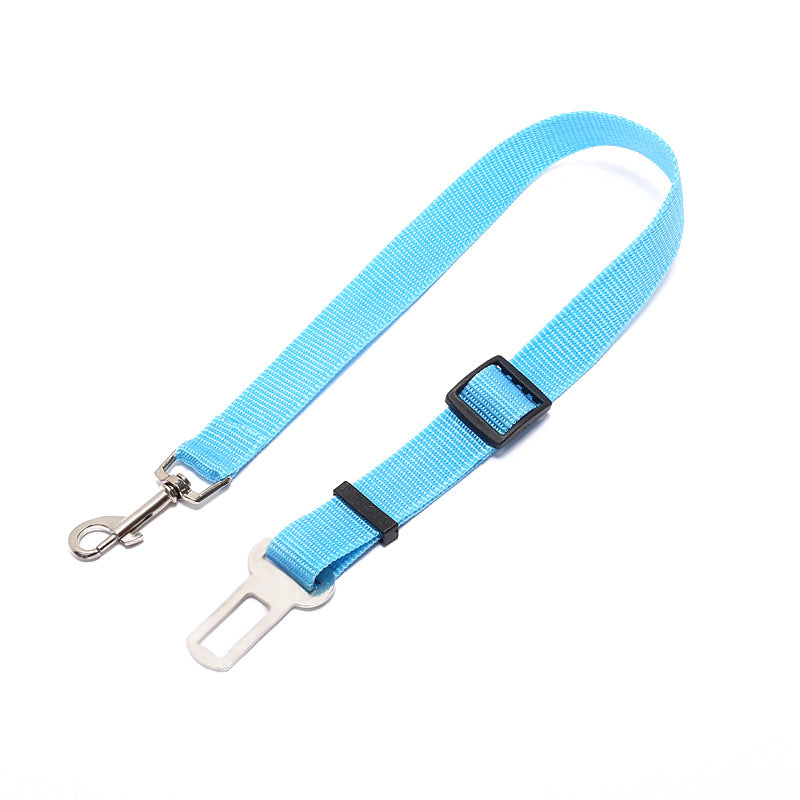 KFX-8773949 Adjustable Polyester Dog Seatbelt Leash for Safe Car Travel