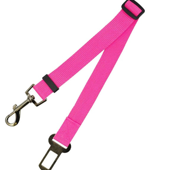 KFX-8773949 Adjustable Polyester Dog Seatbelt Leash for Safe Car Travel
