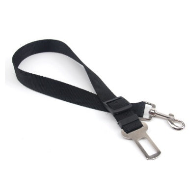 KFX-8773949 Adjustable Polyester Dog Seatbelt Leash for Safe Car Travel