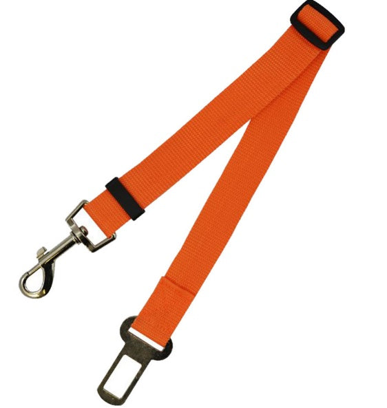 KFX-8773949 Adjustable Polyester Dog Seatbelt Leash for Safe Car Travel