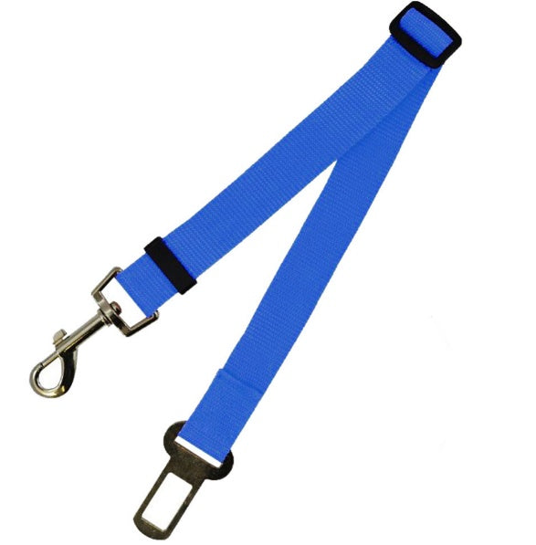 KFX-8773949 Adjustable Polyester Dog Seatbelt Leash for Safe Car Travel
