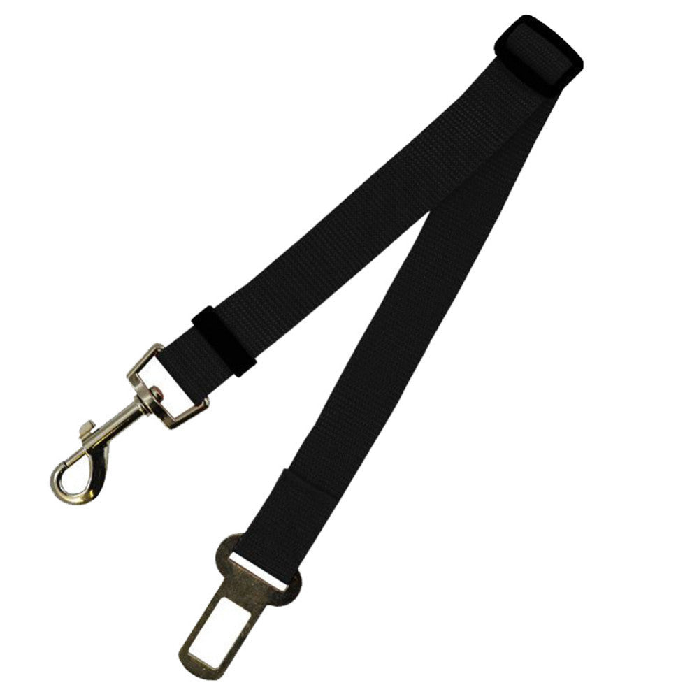 KFX-8773949 Adjustable Polyester Dog Seatbelt Leash for Safe Car Travel