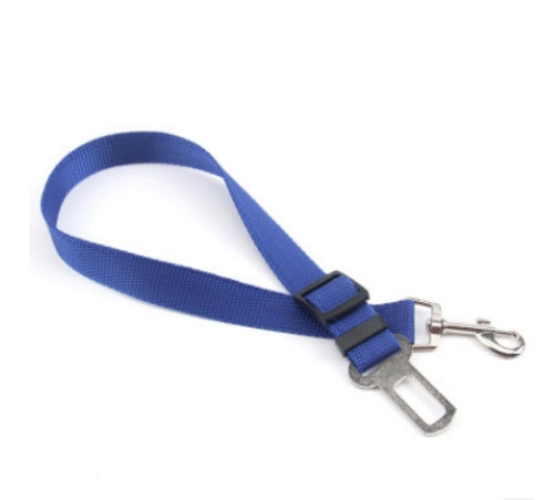 KFX-8773949 Adjustable Polyester Dog Seatbelt Leash for Safe Car Travel