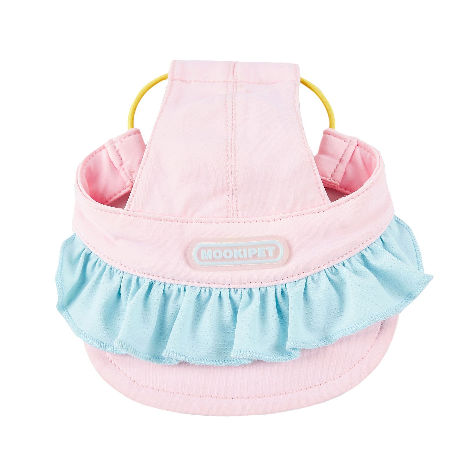 KFX-8775869 Pink Dog Hat for Small Breeds with Exposed Ears, Casual Summer Style