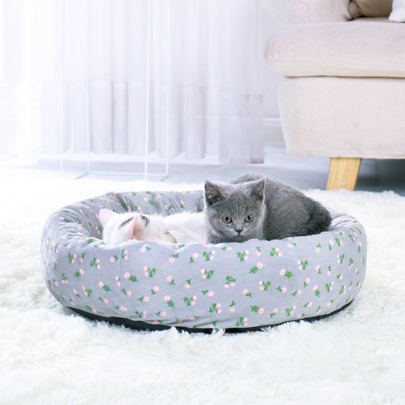 KFX-8776125 Multifunctional Soft Cat Tent Nest for Year-Round Comfort and Play