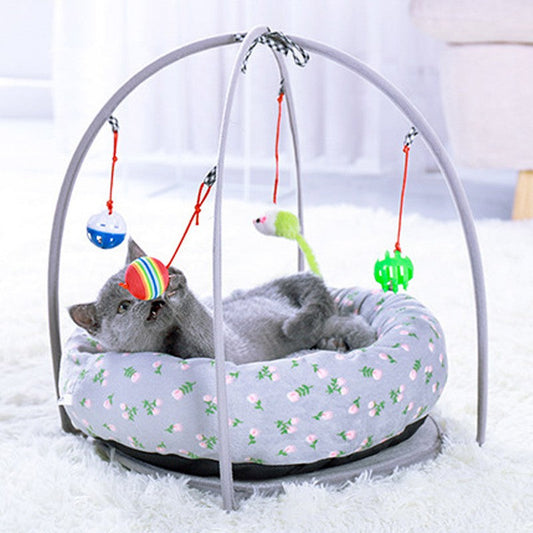 KFX-8776125 Multifunctional Soft Cat Tent Nest for Year-Round Comfort and Play