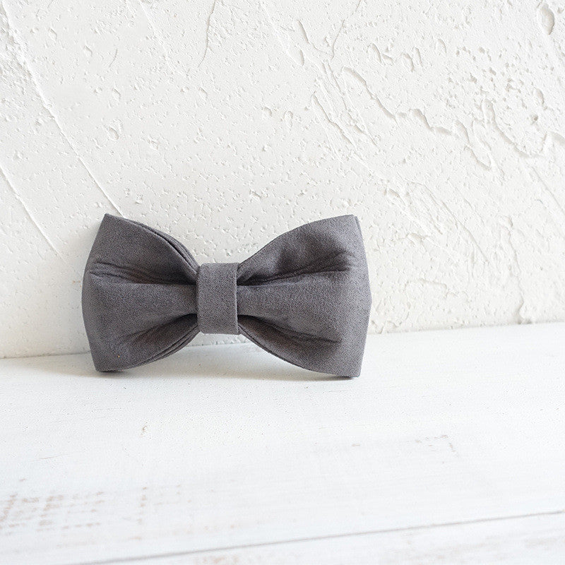 KFX-8779325 MUTTCO Polyester Pet Collar Bow Tie - Adjustable Sizes XS to XL