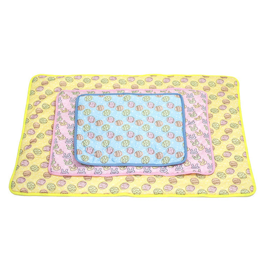 KFX-8781117 Cooling Cat Ice Pad with Antibacterial Nylon Fabric and Breathable Mesh Bottom