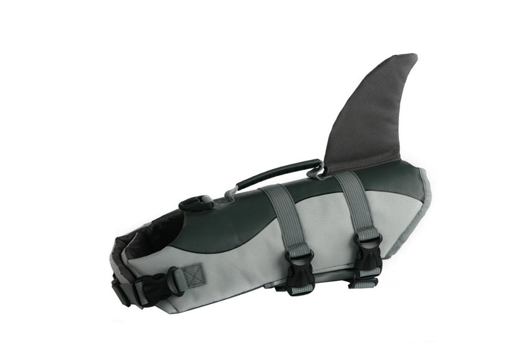 KFX-8781245 Pet Life Jacket for Dogs - Comfortable and Durable Swimwear in Pink, Gray, or Red, Made with 600D Polyester Oxford Cloth