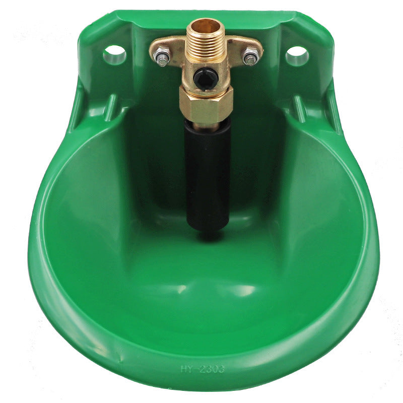 KFX-8782909 Durable Automatic Drinking Fountain for Sheep with Plastic or Copper Valve, 18.5cm x 8cm
