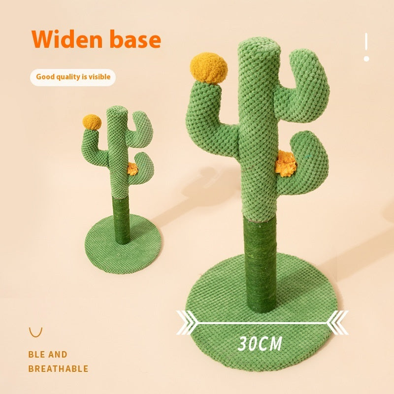 KFX-8786109 Cactus Cat Climbing Frame and Coconut Tree Scratching Post for Cats
