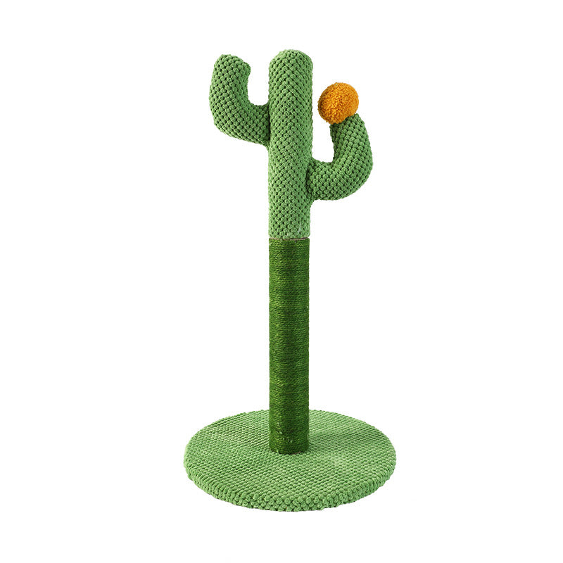KFX-8786109 Cactus Cat Climbing Frame and Coconut Tree Scratching Post for Cats