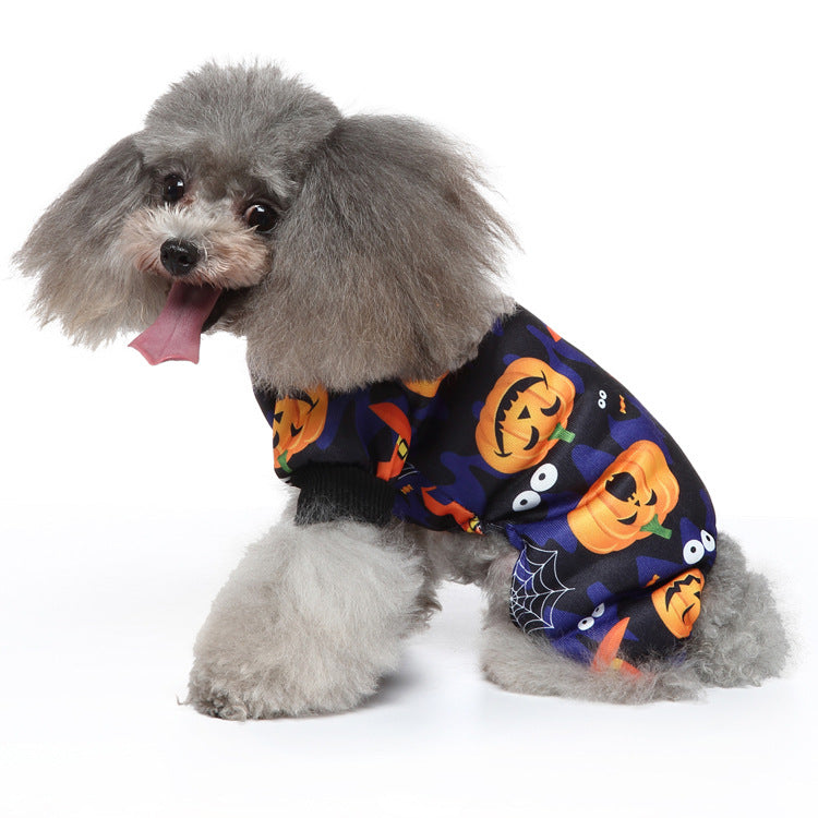 KFX-8787005 Festival Dog Costume for Halloween and Christmas - Sizes S, M, L, XL, Polyester Material