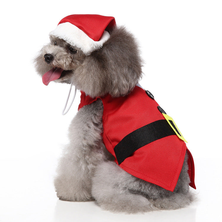 KFX-8787005 Festival Dog Costume for Halloween and Christmas - Sizes S, M, L, XL, Polyester Material